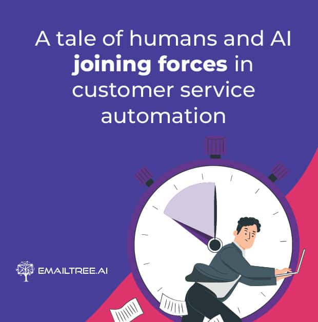 A tale of humans and AI joining forces in customer service automation